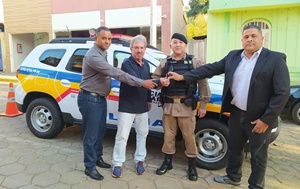 Cambuquira recebe viatura para a Polícia Militar