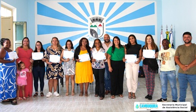 Cerimônia de diplomação das novas conselheiras tutelares de Cambuquira