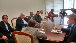 Comitiva Cambuquirense reuniu-se com o Presidente do Tribunal de Justiça de Minas Gerais
