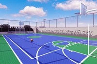 Construção de quadra poliesportiva no Bairro Regina Coeli