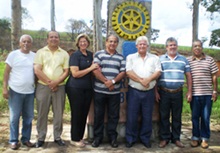 Governador do Rotary Clube Distrito 4560, visita Cambuquira