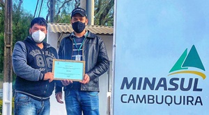 Moção de Congratulações e Aplausos – MINASUL