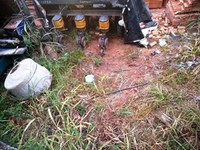 Providências quanto à plantadeira de trator