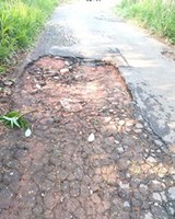 Providências urgentes na Rua Francisca Goulart