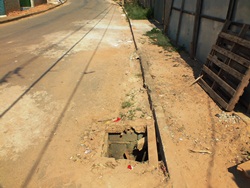 Quebra-molas na Av. Minas Gerais