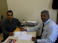 Vereador solicita a Deputado construção de emissário de esgoto