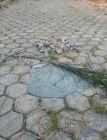 Vereador solicita conserto de buraco