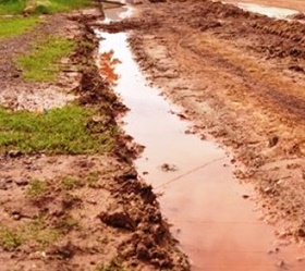 Vereador solicita providências em Rua do Bairro do Congonhal