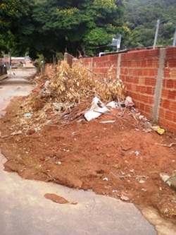 Vereadora questiona entulhos no Bairro da Figueira
